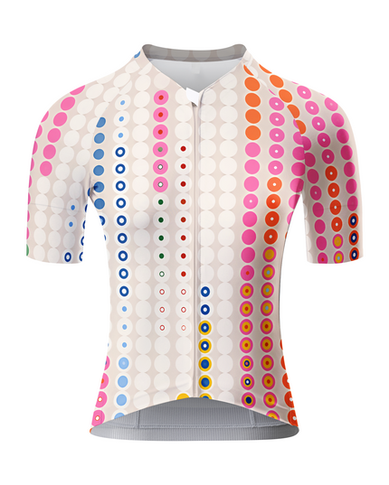 ROCKBROS Women's Polka-Dot Party Lightweight Cycling Jersey