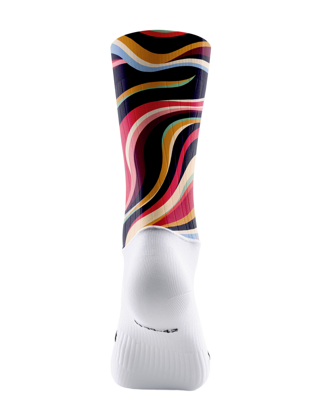 ROCKBROS Retro Wave Performance Cycling Socks