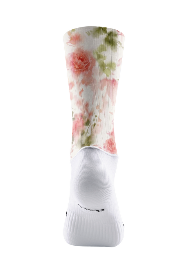 ROCKBROS Watercolor Rose Print Breathable Socks