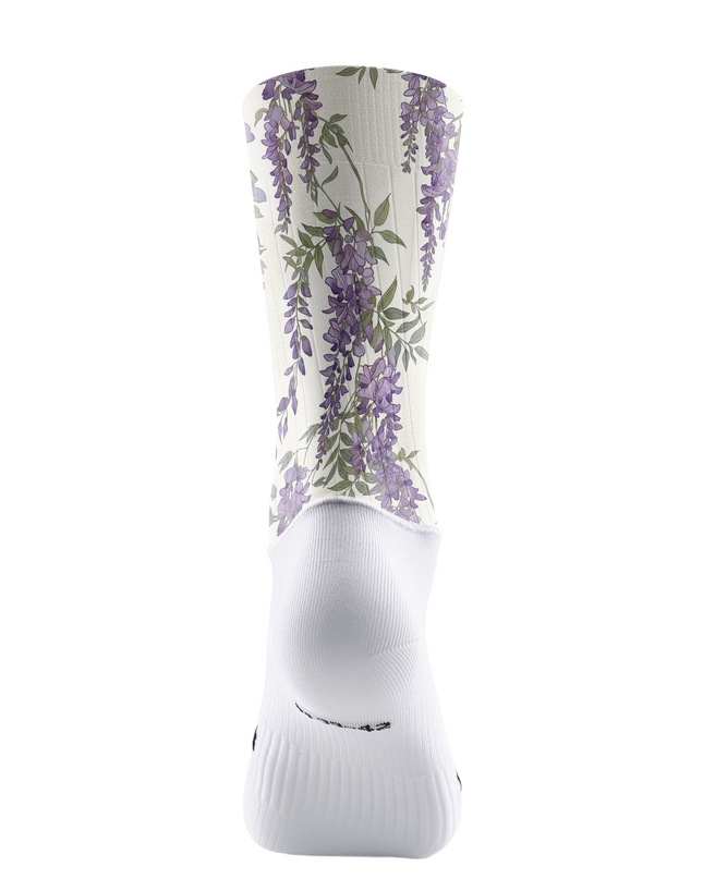 ROCKBROS Women's Wisteria Floral Print Padded Cycling Bib Shorts