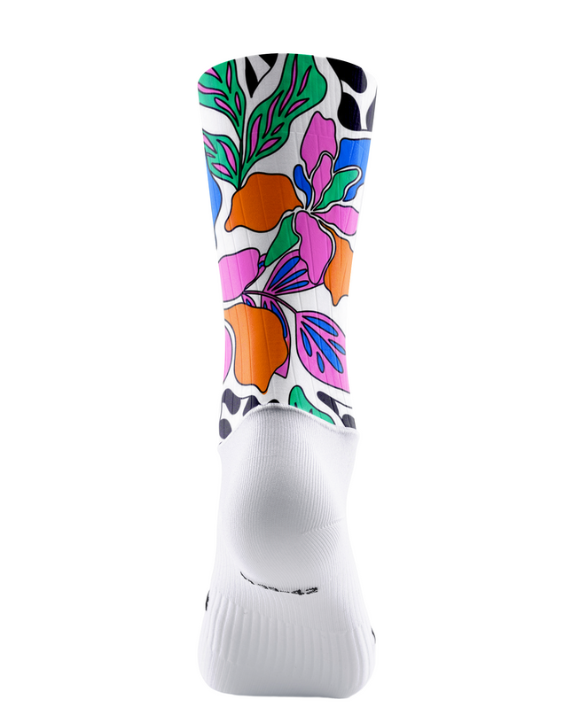 ROCKBROS Vibrant Floral Cycling Socks