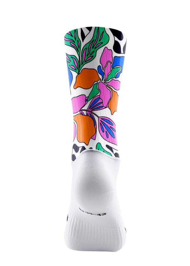 ROCKBROS Vibrant Floral Cycling Socks