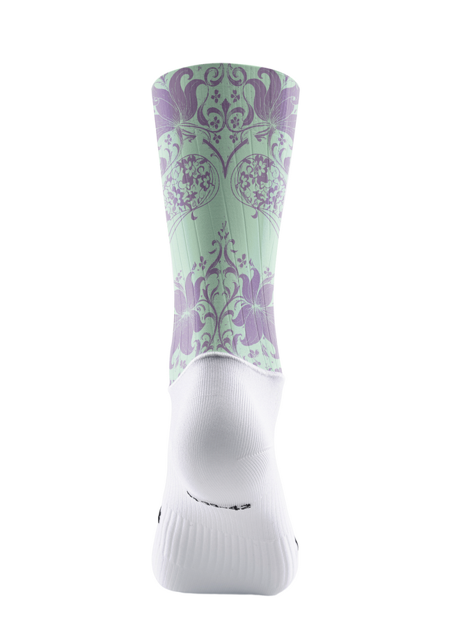 ROCKBROS Women's Vintage Baroque Floral Cycling Set