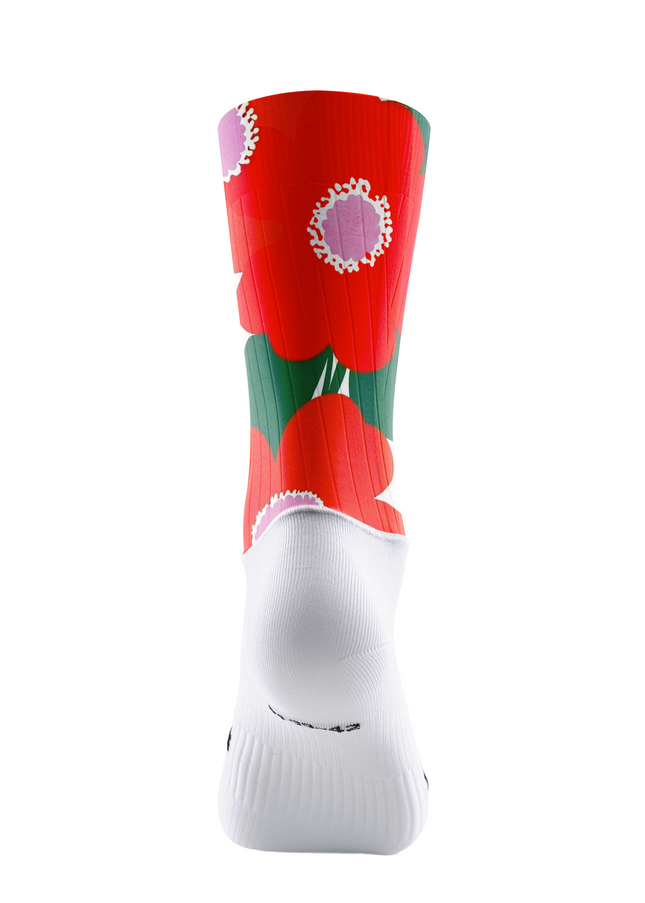 ROCKBROS Artistic Poppy Socks