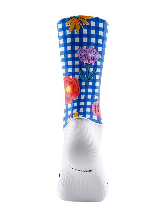 ROCKBROS Women's Gingham Floral Cycling Set