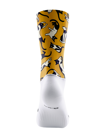 ROCKBROS Golden Cat Acrobat Cycling Socks
