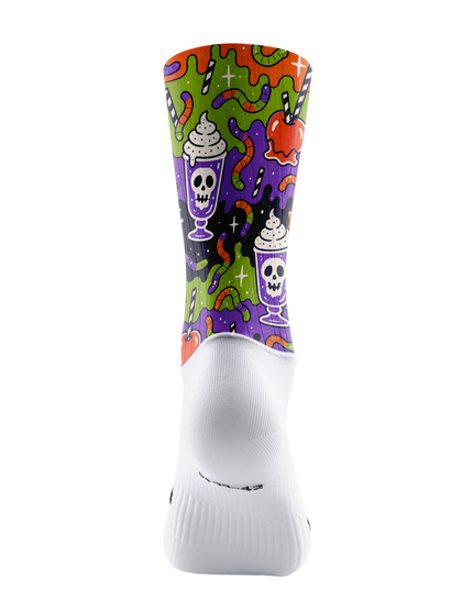 ROCKBROS Halloween Skull Drink Graphic Cycling Socks