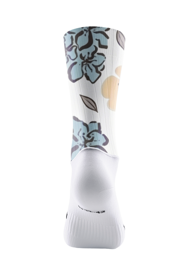 ROCKBROS Retro Floral Print Breathable Socks