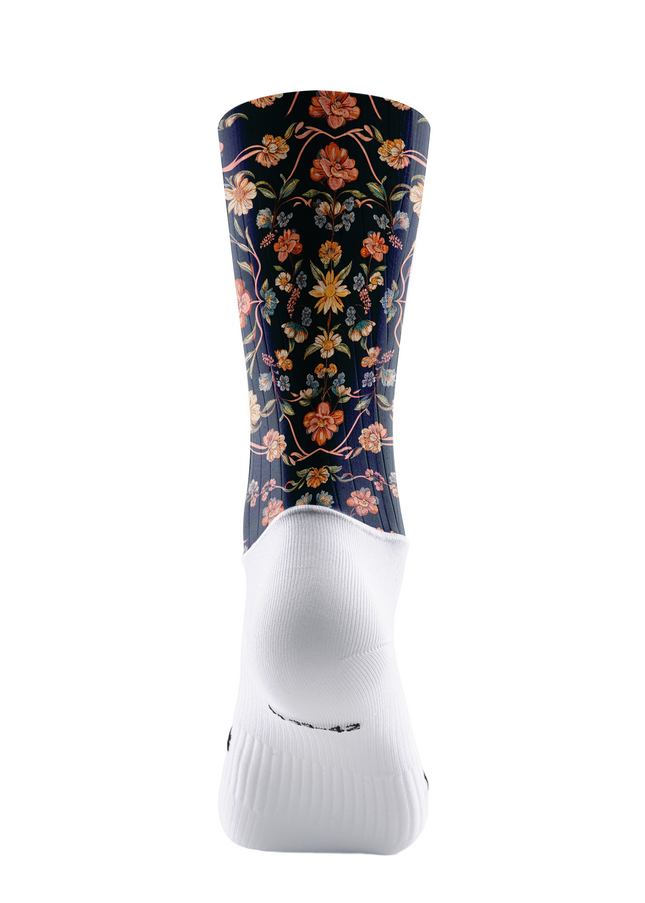 ROCKBROS Women's Vintage Floral Print Short Sleeve Cycling Set