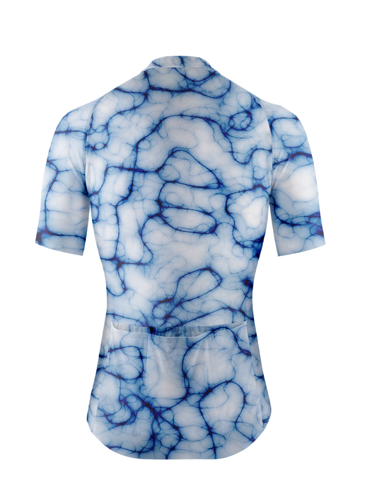 RockBros Men's "Neural Storm" Kinetic Fiber Art Cycling Jersey