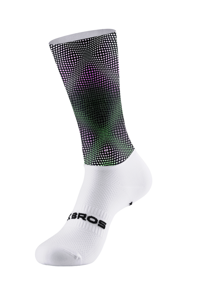 ROCKBROS Men's Quantum Grid Optical-Illusion Pro Jersey