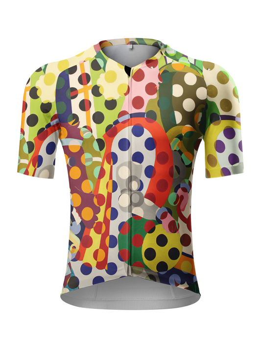 ROCKBROS Men's Kaleidoscope Pop-Art Surrealist Pro Jersey