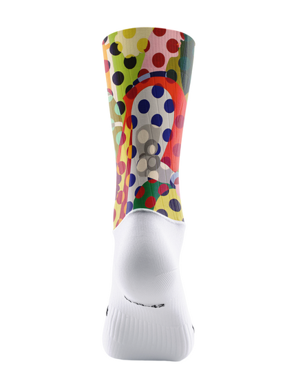 ROCKBROS Kaleidoscope Pop Coordinated Cycling Socks