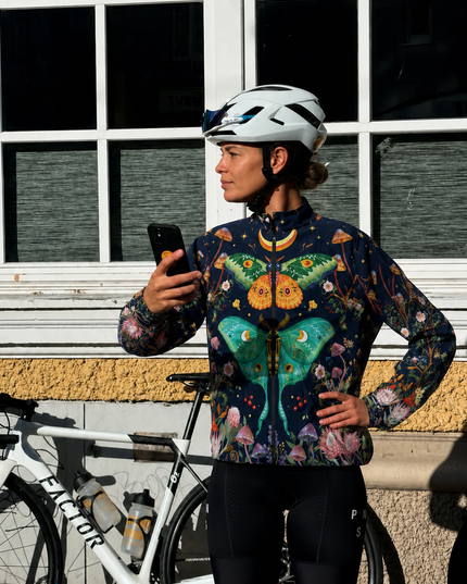 Mystic Luna Moth & Wild Flora Pro Aero Windbreaker Jacket