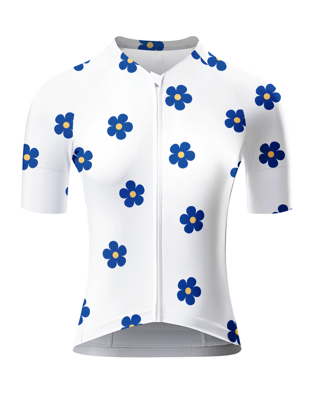 ROCKBROS Women's "Wild Garden" Floral Pro Summer Aero Cycling Jersey