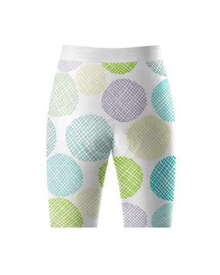 ROCKBROS Women's Colorful Mesh Polka Dot Print Short Sleeve Cycling Set