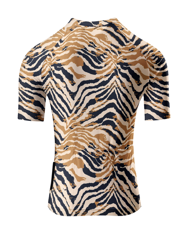 ROCKBROS Women's "Wild Cougar" Tiger Stripe Pro Aero Cycling Jersey