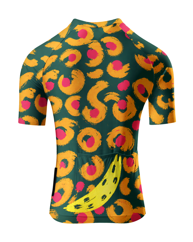 ROCKBROS Women's "Abstract Roar" Leopard Spot Pro Aero Cycling Jersey