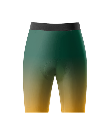 ROCKBROS Women's "Forest Fade" Gradient Performance Cycling Shorts