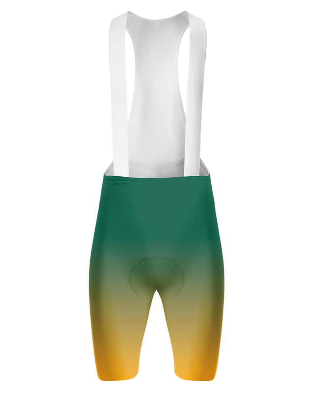 ROCKBROS Women's "Deep Moss" Ombre Pro Aero Cycling Bibs