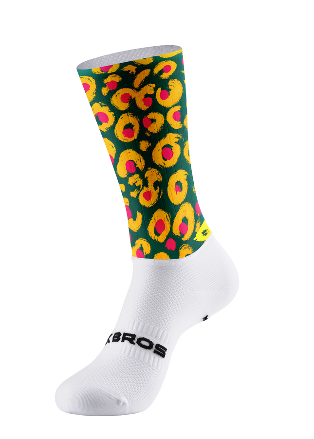 ROCKBROS Women's "Abstract Roar" Leopard Spot Pro Aero Cycling Set