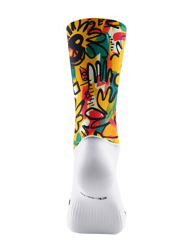 ROCKBROS Men's "Urban Canvas" Abstract Graffiti Pro Aero Set
