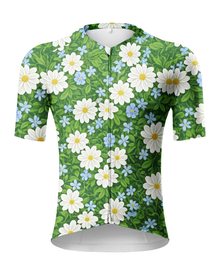 ROCKBROS Men's "Wild Meadow" Botanical Pro Aero Cycling Jersey