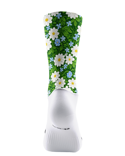 ROCKBROS "Garden Grit" Floral High-Performance Aero Socks