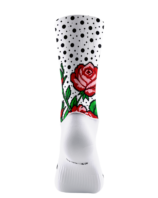 ROCKBROS Men's "Digital Rose" Pixel Art & Polka Dot Aero Set