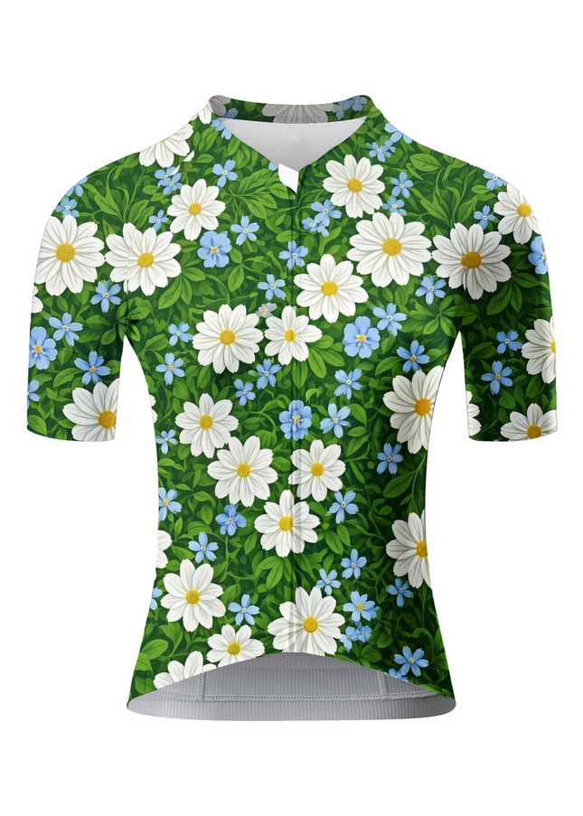 ROCKBROS Women's "Wild Meadow" Botanical Pro Aero Cycling Jersey