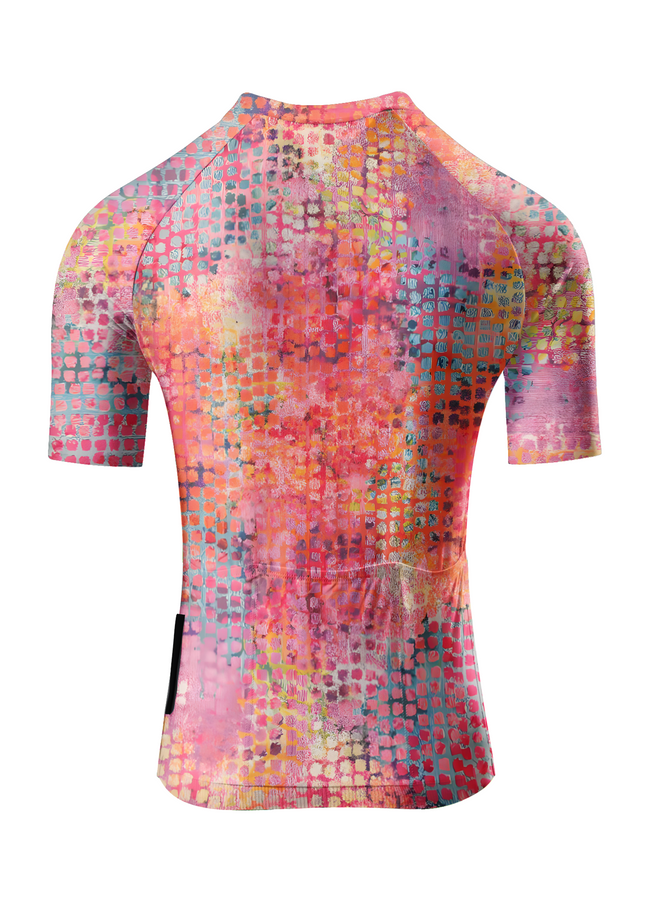 ROCKBROS Women's Chromatic Halftone Ink-Dye Pro Aero Cycling Set