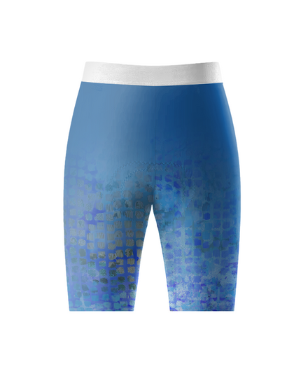 ROCKBROS Women's Ocean Pulse Halftone Gradient Cycling Shorts