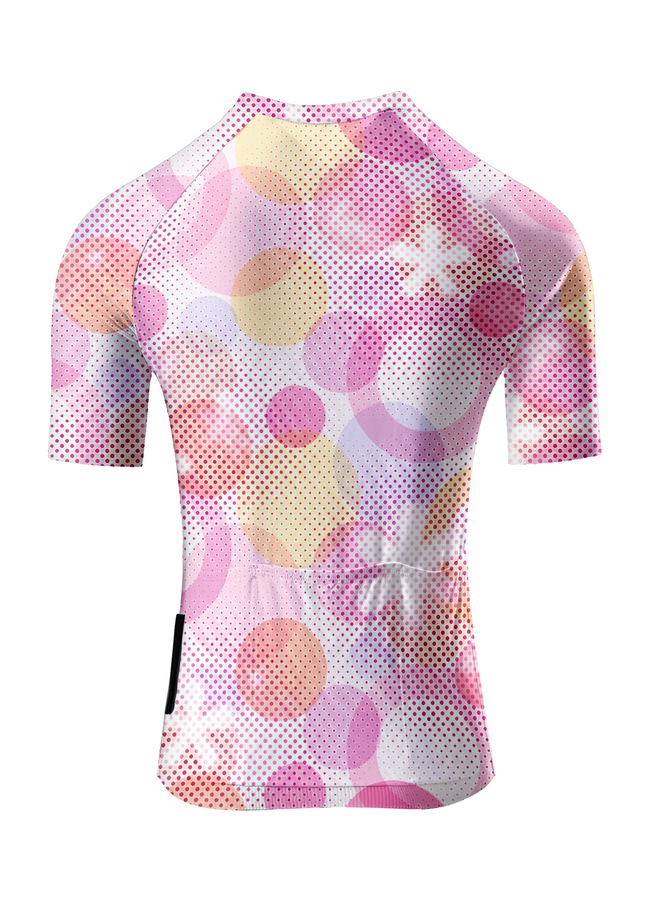 ROCKBROS Women's Pastel Dream Halftone Floral Pro Aero Cycling Jersey
