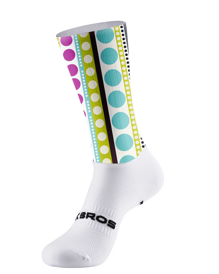 ROCKBROS Men's Rhythmic Stripe & Dot Pro Aero Set