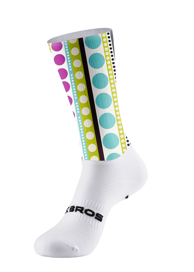 ROCKBROS Men's Rhythmic Stripe & Dot Pro Aero Set
