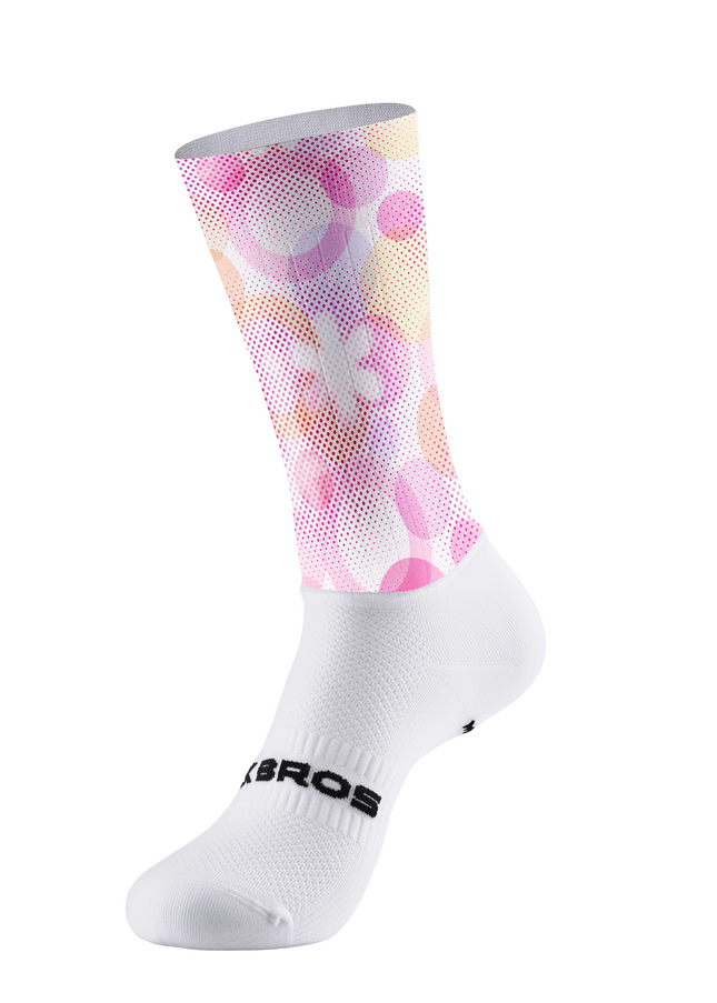 ROCKBROS Women's Pastel Dream Halftone Floral Pro Aero Cycling Set
