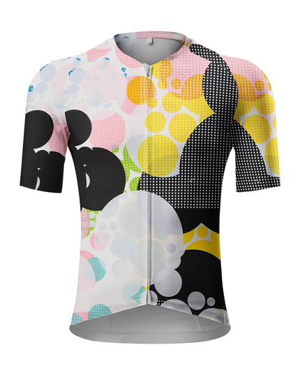 ROCKBROS Men's Surreal Bubble Collage Pro Aero Jersey