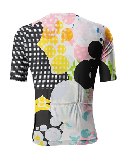 ROCKBROS Men's Surreal Bubble Collage Pro Aero Jersey