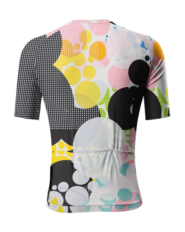 ROCKBROS Men's Surreal Bubble Collage Pro Aero Jersey