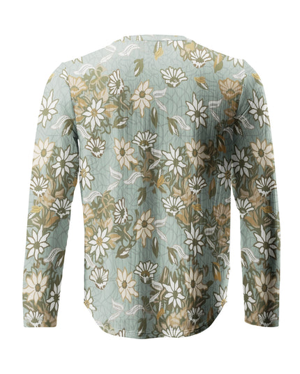 ROCKBROS Vintage Botanical Morandi Cycling Sweatshirt