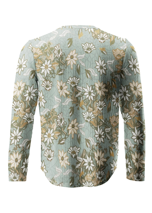 ROCKBROS Vintage Botanical Morandi Cycling Sweatshirt