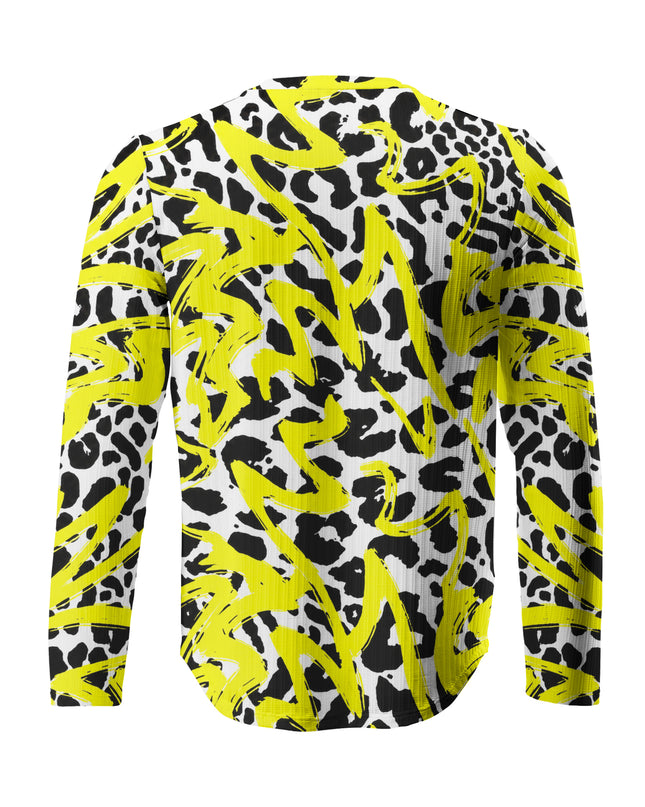 ROCKBROS Wild Leopard Print Sweatshirt