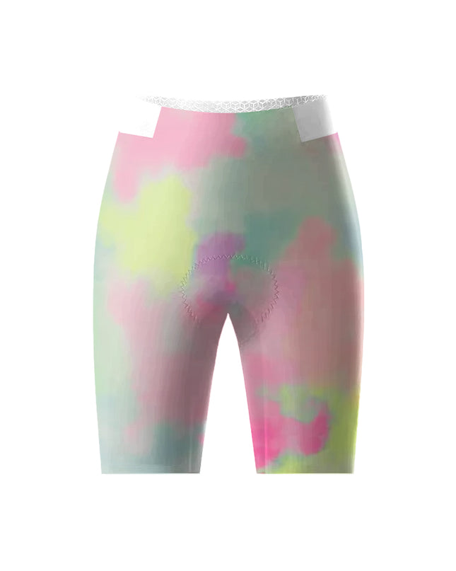 ROCKBROS Women Pastel Neon Cloud Cycling Shorts