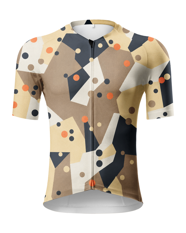 ROCKBROS Men's Earth-Tone Geo-Pop Classic Dots Aero Set