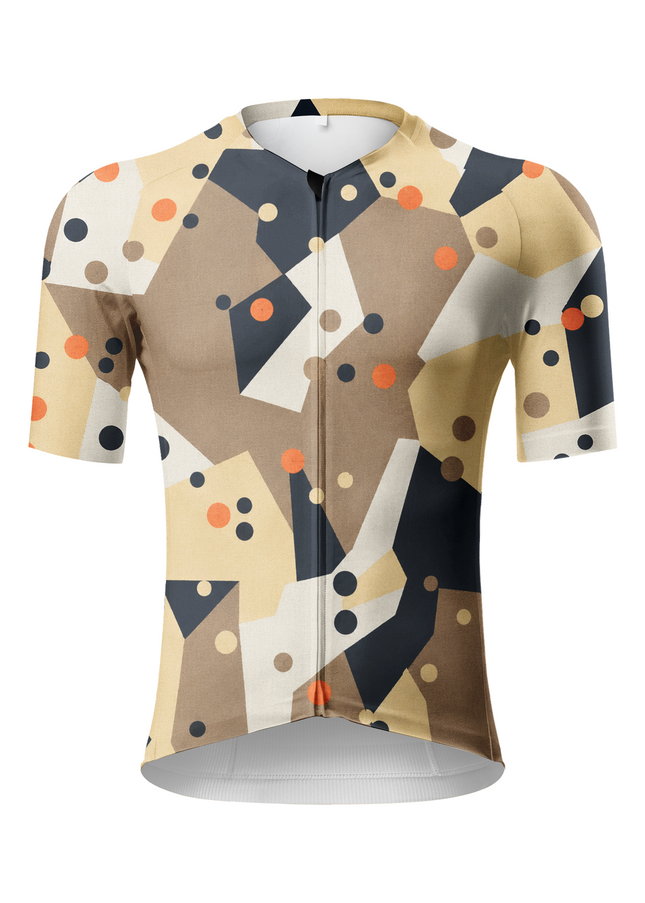 ROCKBROS Men's Earth-Tone Geo-Pop Classic Dots Aero Set