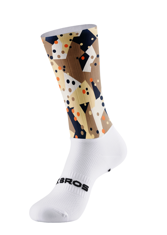 ROCKBROS Men's Earth-Tone Geo-Pop Classic Dots Aero Set