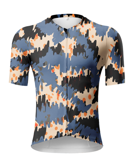 ROCKBROS Men's Abstract Scribble Pro Aero Cycling Set