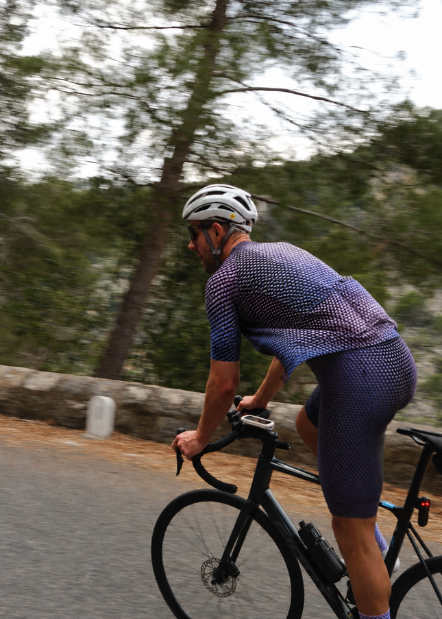ROCKBROS Men's Neo-Pulse Geometric Abstract Art Pro Aero Cycling Jersey