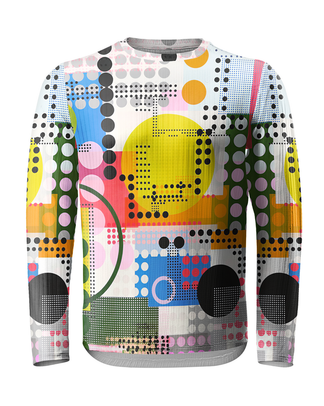 ROCKBROS Surreal Bubble Collage Sweatshirt