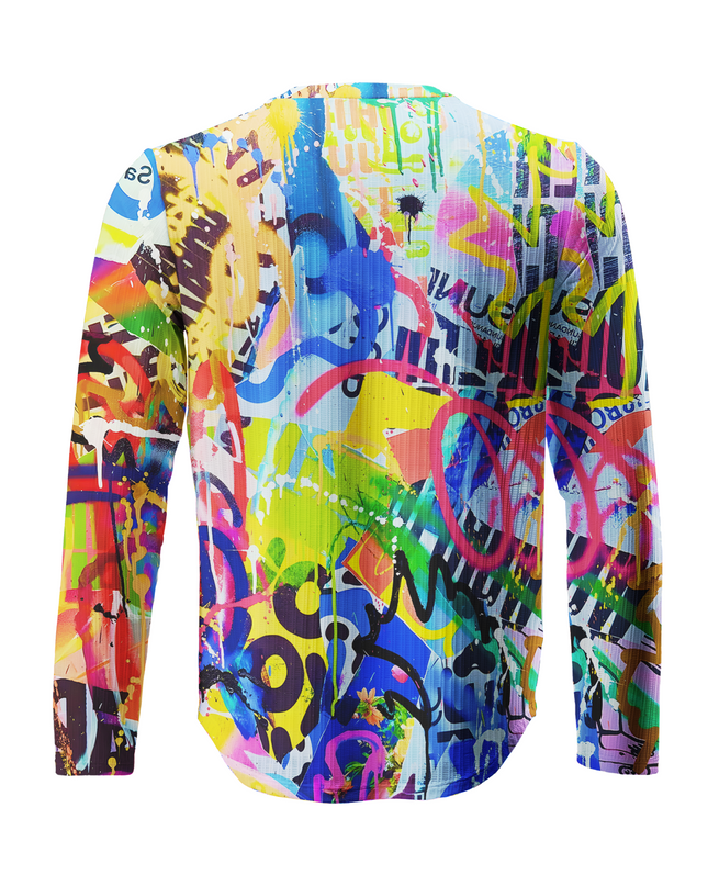 ROCKBROS Street Graffiti Abstract Art Long Sleeve Sweatshirt